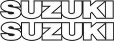  SUZUKI Dirt Bikes TANK DECALS