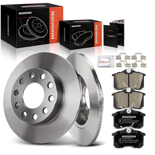 Solid brake discs pads - discs, &
