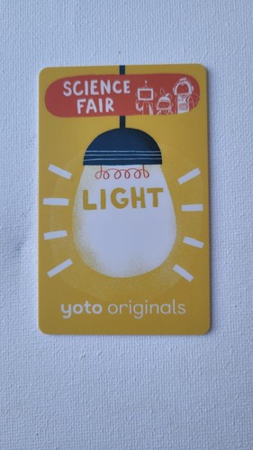 Yoto card science fair - yoto,