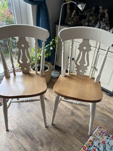 Pair fiddleback farmhouse - pair,