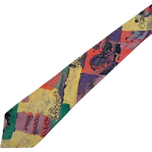 Hardy amies tie yellow - amies, red