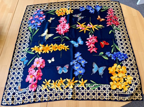 Christian dior silk scarf - christian,