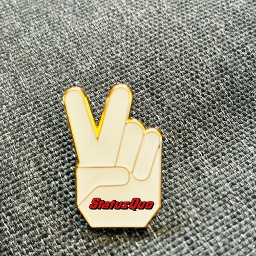Status quo sign fingers - status,