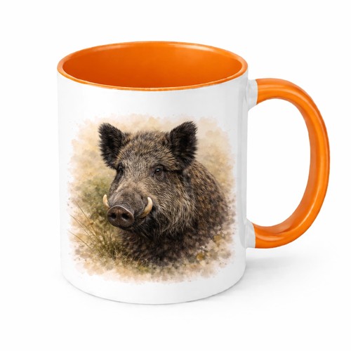 Wild boar mug - mug, crew