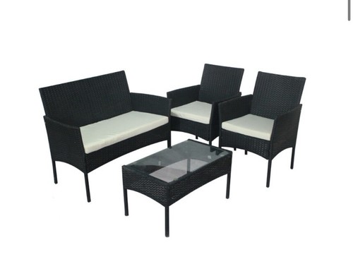 Rattan 4piece outdoor garden - rattan,