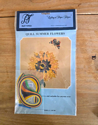 Past times quill summer - quill,