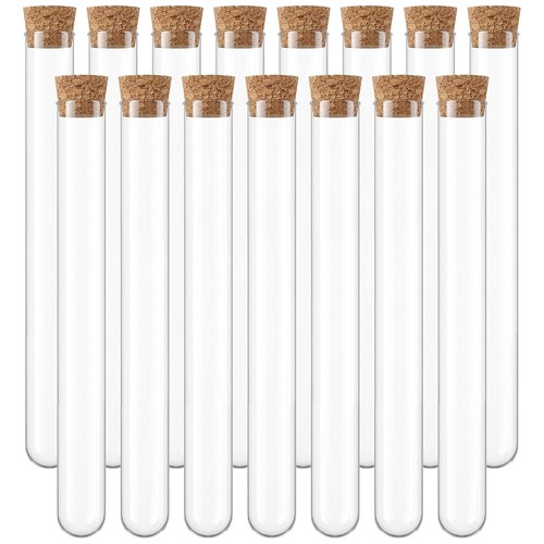 15pcs test tubes clear - test, tubes,clear