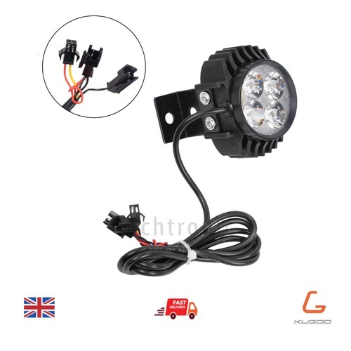 Front led headlight - headlight, horn
