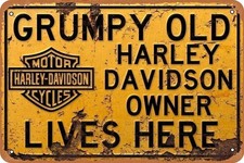 Harley Davidson Tin Sign