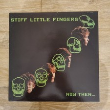 Stiff Little Fingers Now Then 1982 Vinyl LP With Poster Chrysalis CHR1400