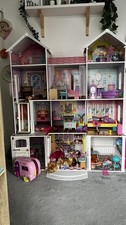 Large Wooden Barbie Dollhouse