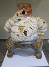 Vintage 1930s Michelin Man Bibendum Original Cast Iron