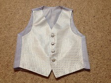 Waistcoat Boys Blue Aged 4 Years (J)