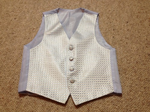 Waistcoat boys blue aged - aged, 4