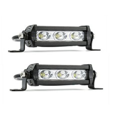 2X 30W LED Light Work Bar Spot Fog Driving Lights For Offroad SUV 4WD Car Truck