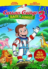 Curious George 3 - Back to the Jungle DVD (2015) Phil Weinstein cert U