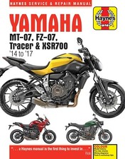 NEW 6385 HAYNES YAMAHA MT-07