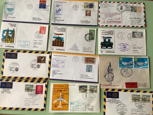 Airmail flight covers mixed - airmail, 12