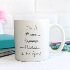 I Fix Pipes Mug & Coaster -