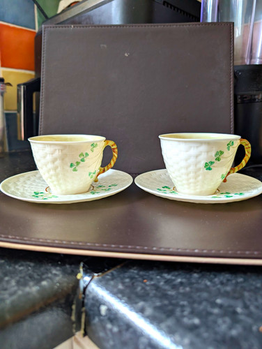 Belleek porcelain tea cup - tea,