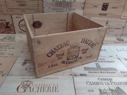 Wooden wine box crate - crate, ~