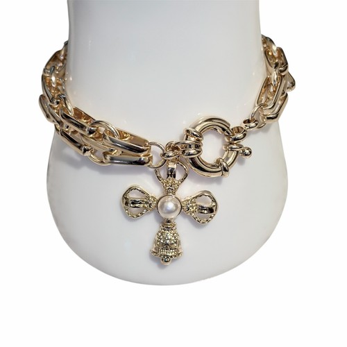 Gold tone gate - gate, bracelet