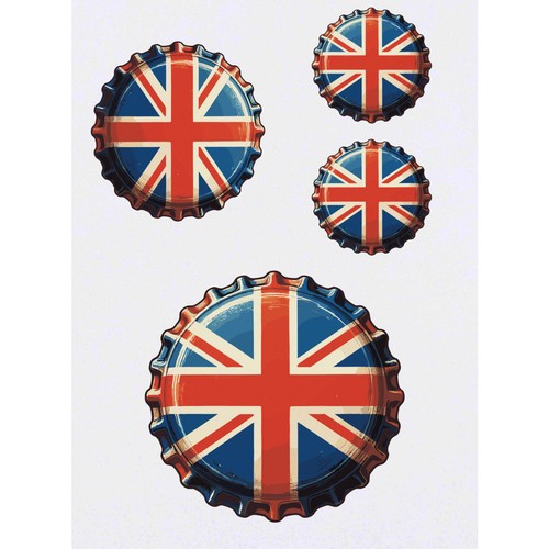 Union jack bottle - jack,