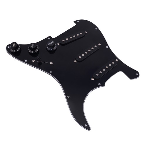 Black guitar prewired loaded - guitar,