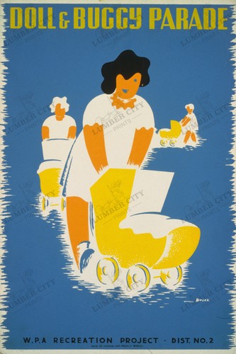 Doll buggy parade - 1939, wpa