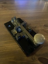 Solid Brass Vintage  Morse Code Key - SP23