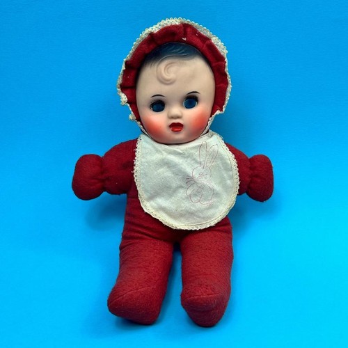 Vintage rubber face red soft - rubber,