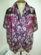 42 in Large vintage silk