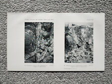 Gabbro Dykes, Lizard & Kennack Cove, Lizard, Cornwall - Vintage Print - 1946