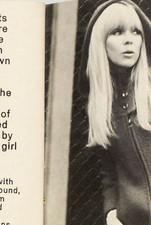 Nico model RARE UK music magazine 60s VELVET UNDERGROUND singer FASHION PHOTO'S