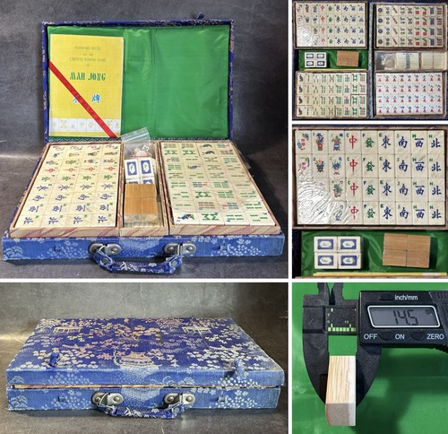 Vintage mahjong complete set - mahjong,