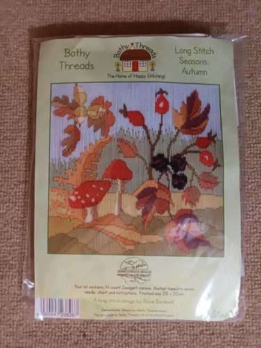 Bothy threads long stitch kit - threads,