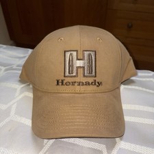 Hornady Tan baseball Cap Hat-