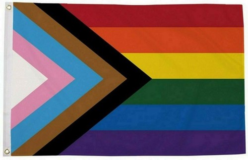 Progress pride flag 3 - 5', x
