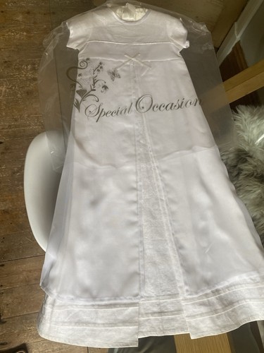 Baptism christening gown - gown, 0-2