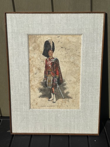 Cameron highlanders officer - highlanders,
