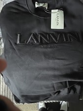 Lanvin Jumper Xl Black Bought