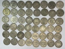 x48 pre 1947 Half Crowns -