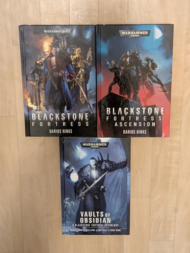 Blackstone fortress trilogy - trilogy, by