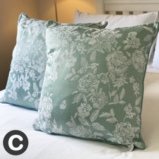 Pair of Luxury Jacquard Duck