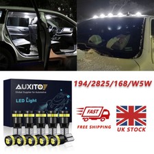 10x T10 501 Led White W5w Car