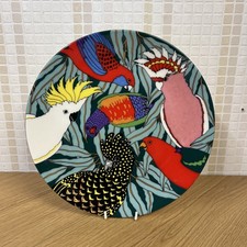 Conference of the Birds Australian Fine China Plate by Barbara Swarbrick 10.75"