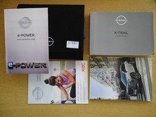 GENUINE NISSAN X-TRAIL E-POWER 2022-2025 OWNERS MANUAL HANDBOOK WALLET PACK G667