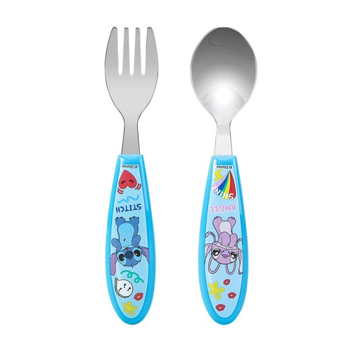 Stitch kids piece cutlery - 2,