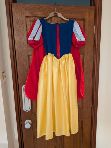Snow white costume dress girls - white,