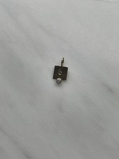 9ct Gold And Tiny Diamond